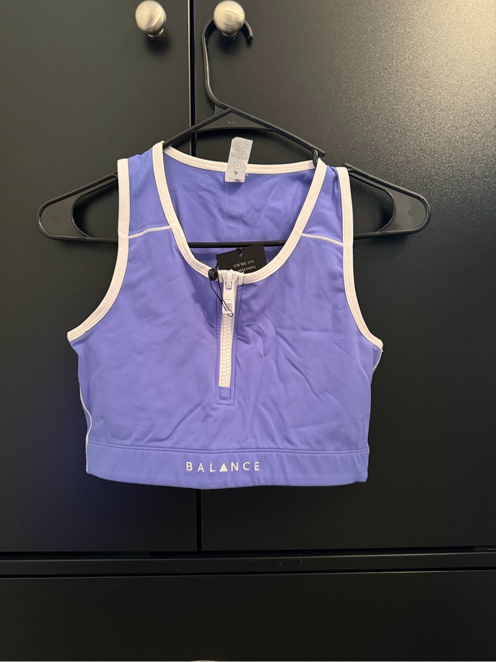 Balance Athletica Front-Zip Athletic Top